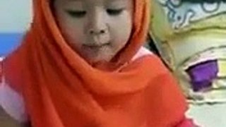 Little, Cute Baby and Beautiful Angel Reciting Quran