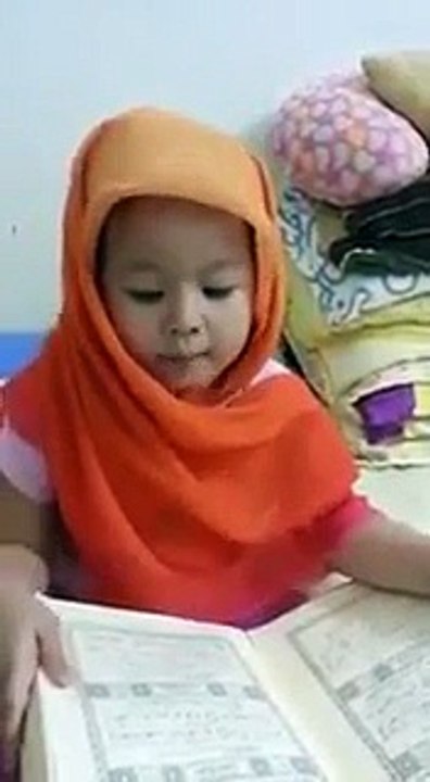 Little, Cute Baby and Beautiful Angel Reciting Quran