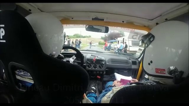 Caméra embarquée Rallye de la Guirlande 2015