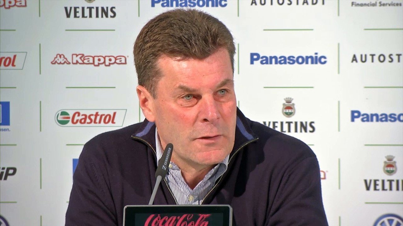 Hecking: 'Der Platz ist für mich kein Thema'