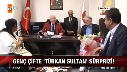 Muğla'ya film çekmeye giden Türkan Şoray'a sürpriz nikah şahitliği teklifi