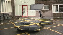 CarArt Car disappear/vanish Sarah Watson Art student Preston University BBC North West Tonight