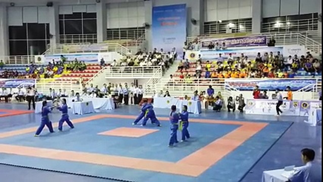 Synchronized Basic Technics / Đồng đội kỹ thuật căn bản: HCM City Team - Vovinam Giải các club mạnh toàn quốc 2015