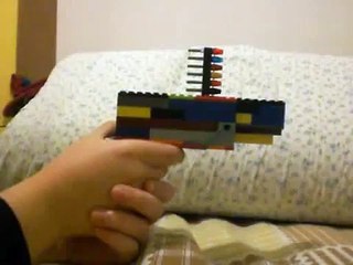semi-automatic lego pistol