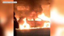 Social video captures night of Baltimore protests, fires