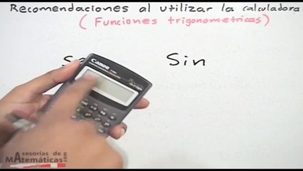 PLAN PIE - recomendaciones en el uso de la calculadora - Matematica 2 - Unidad 5