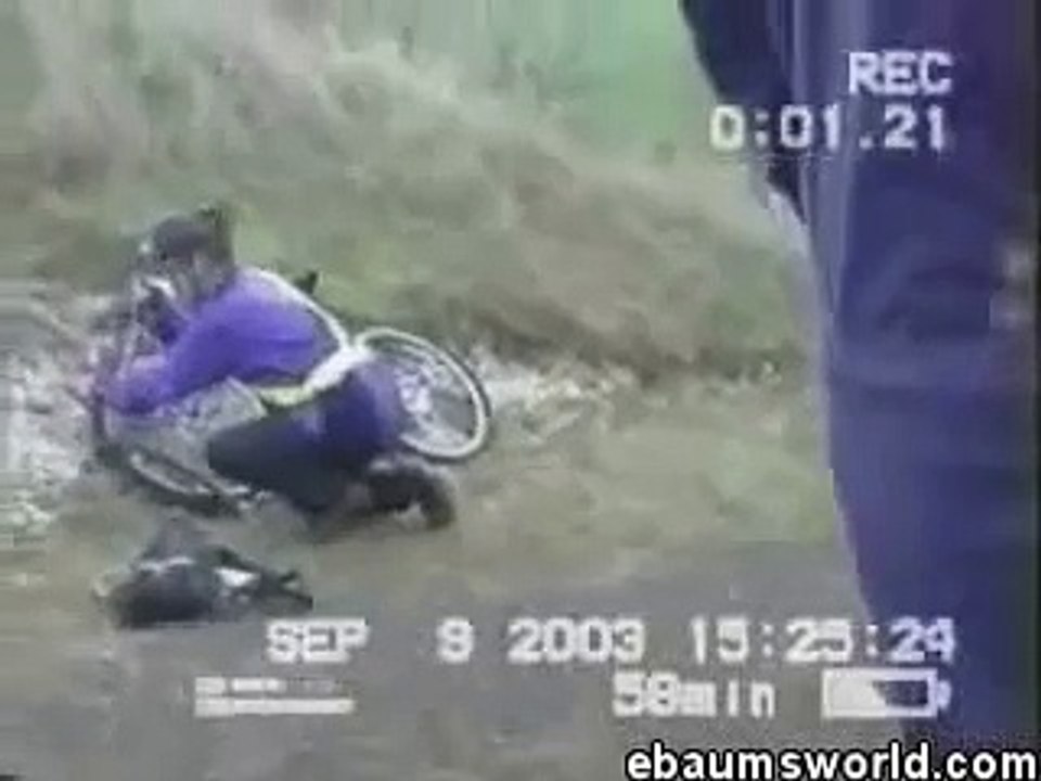 Small Car towing caravan crashes