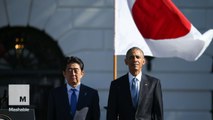 President Obama thanks Japan's prime minister for karaoke, anime and emoji