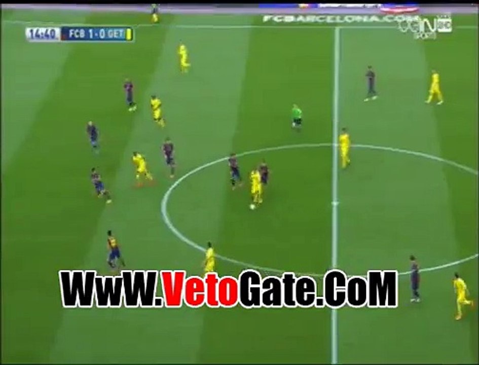 "تصدى اسطورى" من حارس برشلونه امام خيتافى