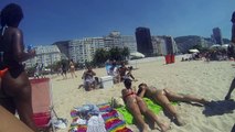 Girls on Copacabana, Rio de Janeiro Slow Motion HD - meninas brasileiras quentes