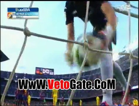 نيمار يتقدم بالهدف الثالث لبرشلونه فى مرمى خيتافى