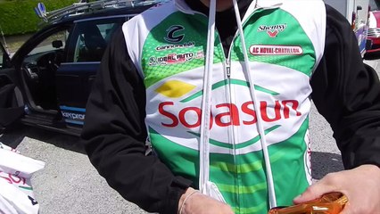 Ravitaillement de l'équipe Sojasun