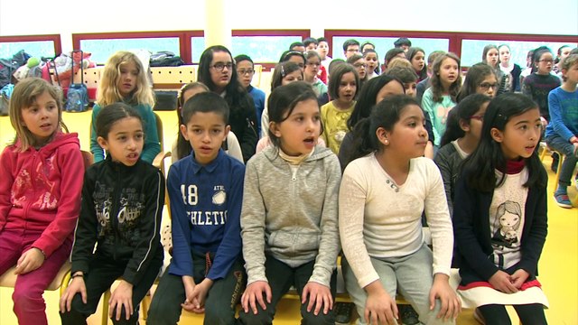[Ecole en choeur] Académie de Lyon : chorale cycle 3 de l'école Aimé Césaire 69003 LYON