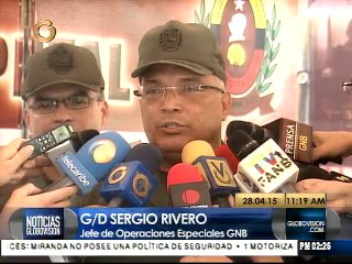 Dispositivo de la GNB desarticuló 57 bandas en todo el país