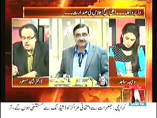 Dr shahid masood received notice to pay billions in case Defamation named in show big money launders  – 28th Apri_2015