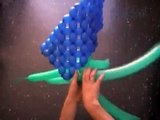 Balloon woven fabric. How to make balloon furniture. Balloon weaving technique. Balloon cube