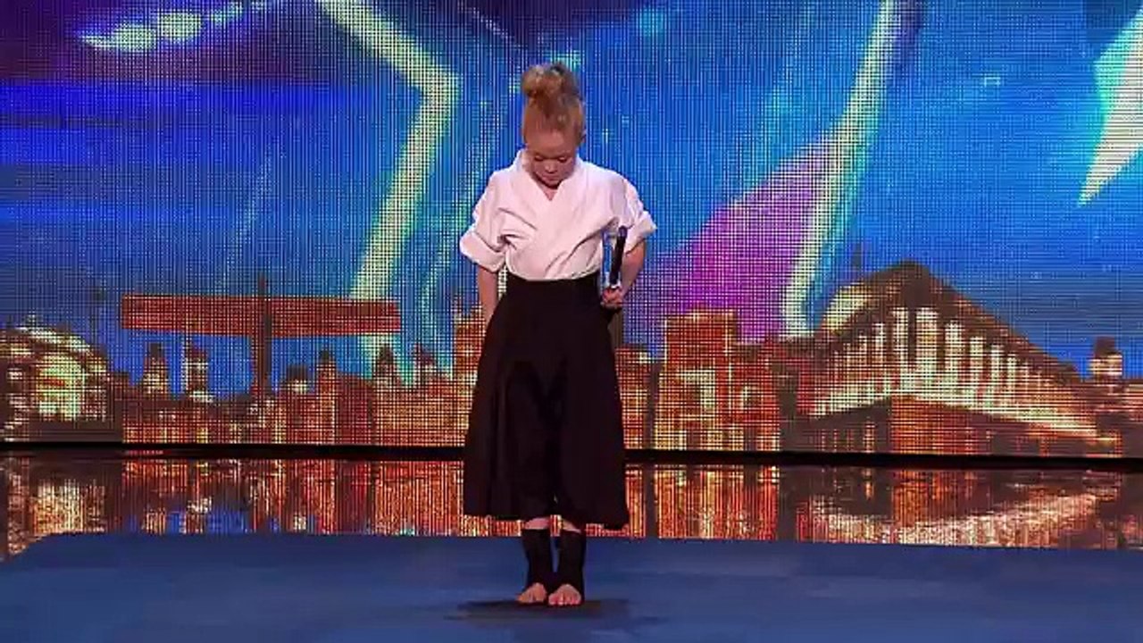 Cette petite fille de 9 ans est une terreur ! Britain's got talent