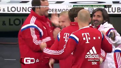 Télécharger la video: Robert Lewandowski 1_0 _ Bayern Munich - Borussia Dortmund 28.04.2015 HD