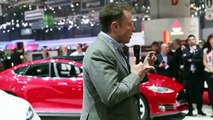 Elon Musk talks Model X at Geneva Motor Show