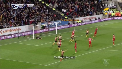 هال سيتي يتقدم 1/0 علي ليفربول في الشوط الأول