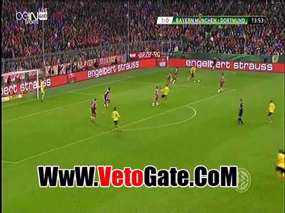 "أوباميانغ" يتعادل بالهدف الاول بروسيا دورتموند فى بايرن ميونخ