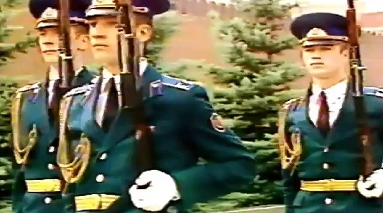 Change of the Guard  at Lenin's Tomb - (Genuine SOVIET) 16:9 Stereo