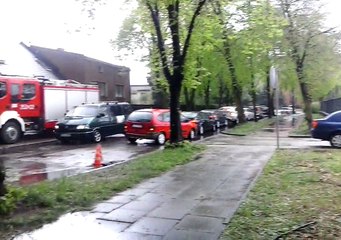 Straż oraz korek na Worcella // Częstochowa // 28.04.2015
