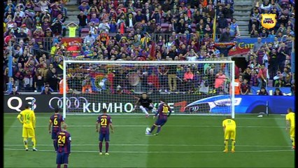 HIGHLIGHTS: FC Barcelona - Getafe, 6-0 (League, Season 2014/15)