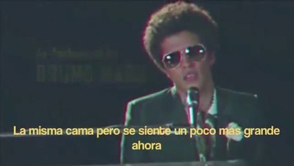 Bruno Mars  "When I Was Your Man" HD (Subtitulos Español) {Miros Mar}¸.•*¨*• ♪♫