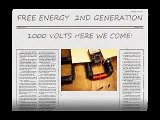 1000 VOLT - FREE ENERGY DEVICE (next generation)TEST 2