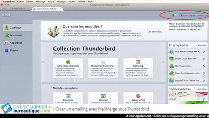 Créer un emailing gratuitement avec Thunderbird et Mergemail