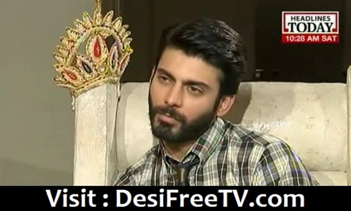 Watch what Fawad Khan replies when Indian host asks him why did he get married so early