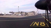 Eurolot Bombardier Q400 NextGen taxing & take-off FRA Airport 23.09.2012 Frankfurt/Main Germany (HD)