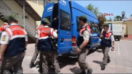 Anamur İnsan Kaçakçıları Adliyeye Sevk Edildi