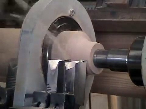 Wood Baseball Bat How it's Made on CNC Woodturning Lathe