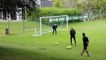 FC NANTES Spécifique Gardiens du 24-04-15 video 5 (Gardiens sur exercice avec joueurs)