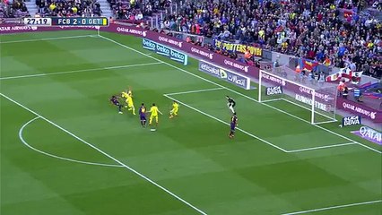 Recorte y buen golazo de Neymar (3-0), FC Barcelona vs Getafe CF, 28/04/2015