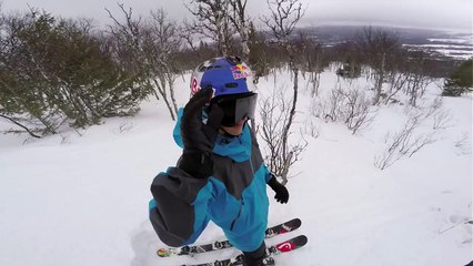 Tandem Backflip Ski