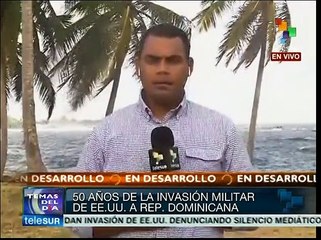 Conmemora Rep. Dominicana 50 años de la invasión militar de EE.UU.
