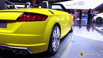 2015 Audi TTS Cabrio - Exterior and Interior Walkaround - 2014 Paris Auto show