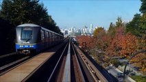 Ride the Skytrain Vancouver Sightseeing HD