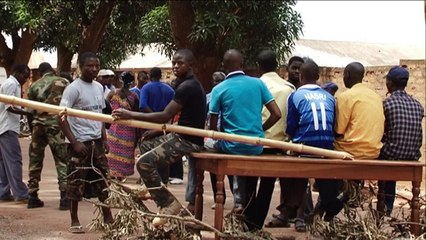 Bangui police officer strike condemned by ministers
