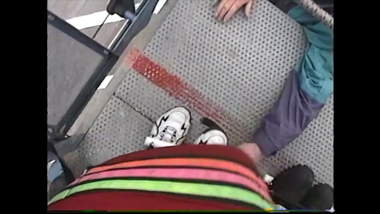 Sky Coaster at Blackpool Pleasure Beach South Pier Filmed in 1997 On-Ride POV