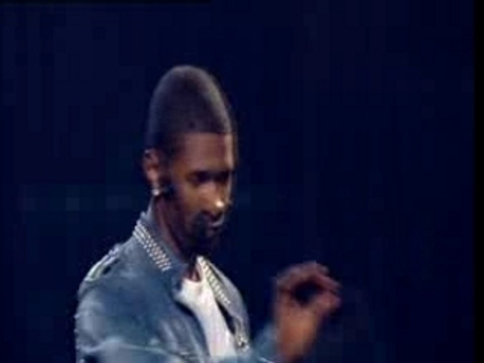 Usher live dance