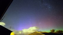 Southern lights- Amazing timelapse footage shows colourful aurora australis in New Zealand