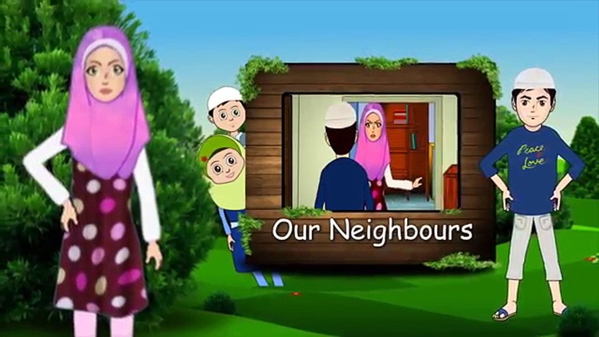 Jumping Neighbours - Abdul Bari Islamic Cartoon for children hindi urdu -  video Dailymotion