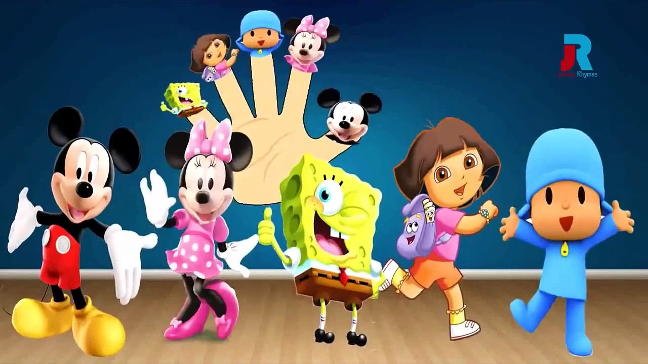 Dora The Explorer Finger Family Nursery Rhymes 3D Dora Cartoon Animation Nursery Songs for Kids