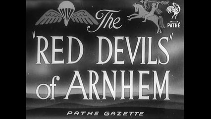 Battle of Arnhem - British Gliders Shot at by SS (1944) [HD]