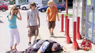 PRANK - Police Officer Beat Up By Kids