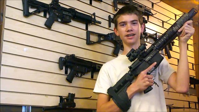 Shooting TanCom Tactical's X15 Pistol w/ Arm Brace || Georgia Indoor Gun Range